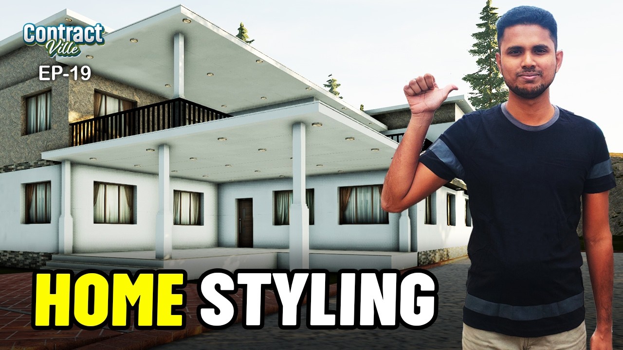 Finish the Decoration Work | Contract Ville Gameplay | Simulator Games | EP - 19 | Tamil Play Games