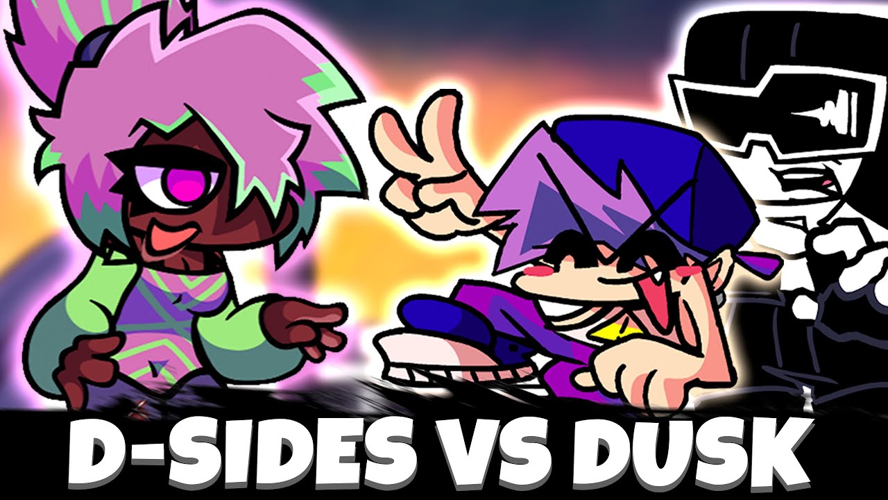 D-Sides Vs Dusk VS Friday Night Funkin | Fanmade Build (FNF MOD)