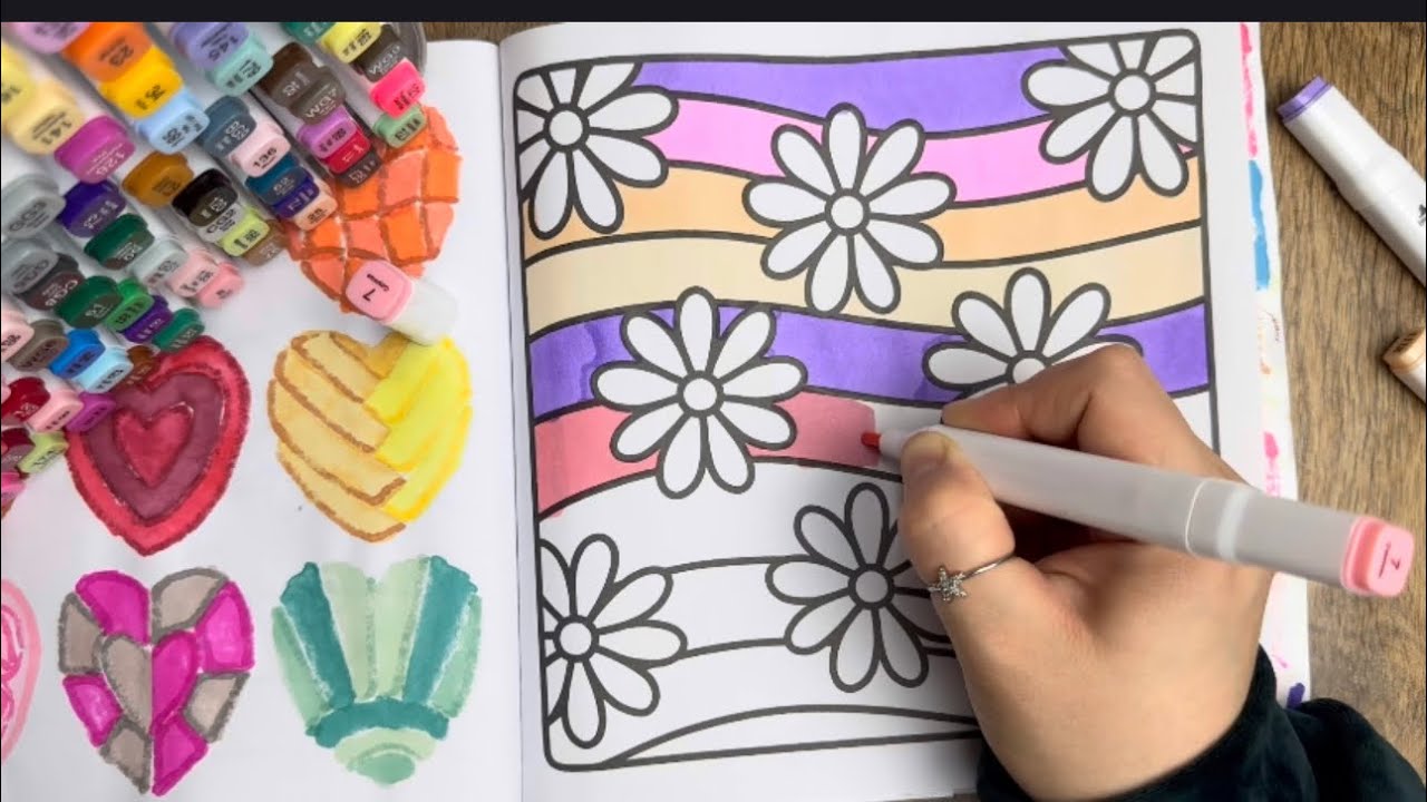 ASMR Relax Coloring – Comfy Patterns Puzzle Page