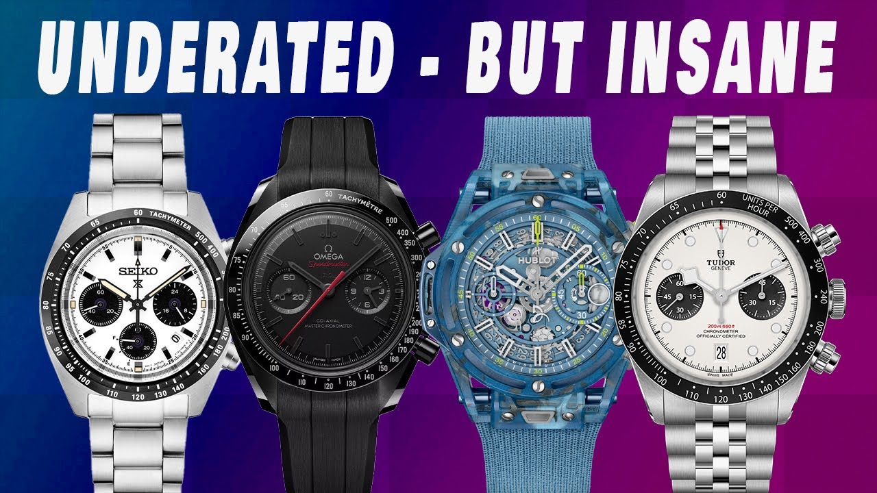 10 UNDERATED Chronographs THAT No One TALKS About