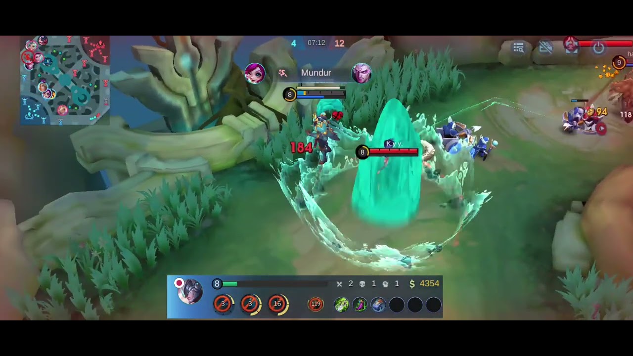 Alpa Exp Len#mobilelegends#francoteam #proplayer #videogames