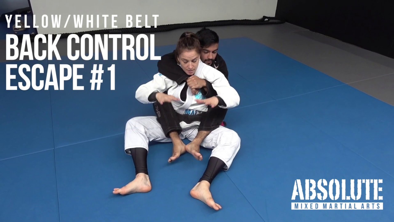 Kids BJJ Yellow/White - Back Control Escape 1