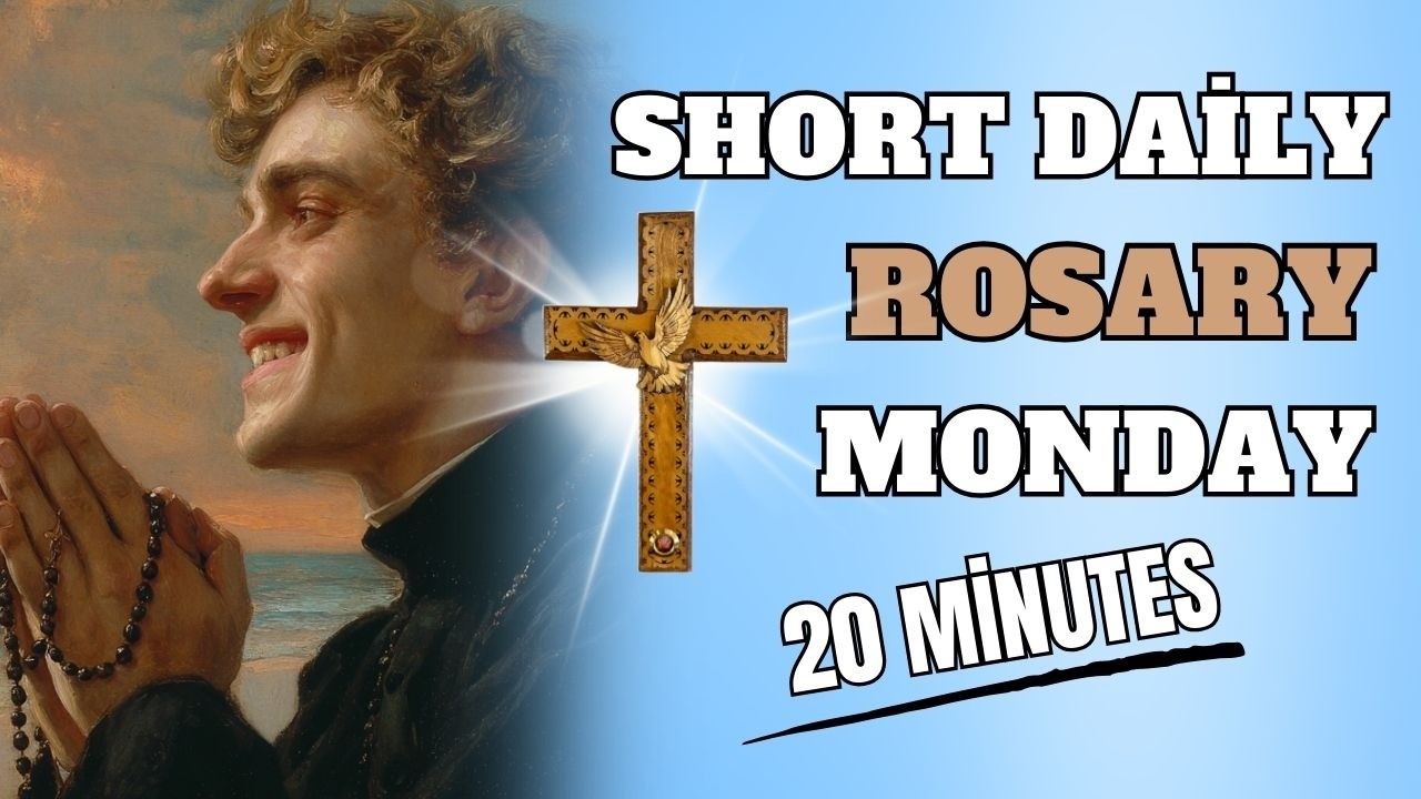 📿Monday - QUICK ROSARY🕯️| Fast & Simple Rosary Prayer