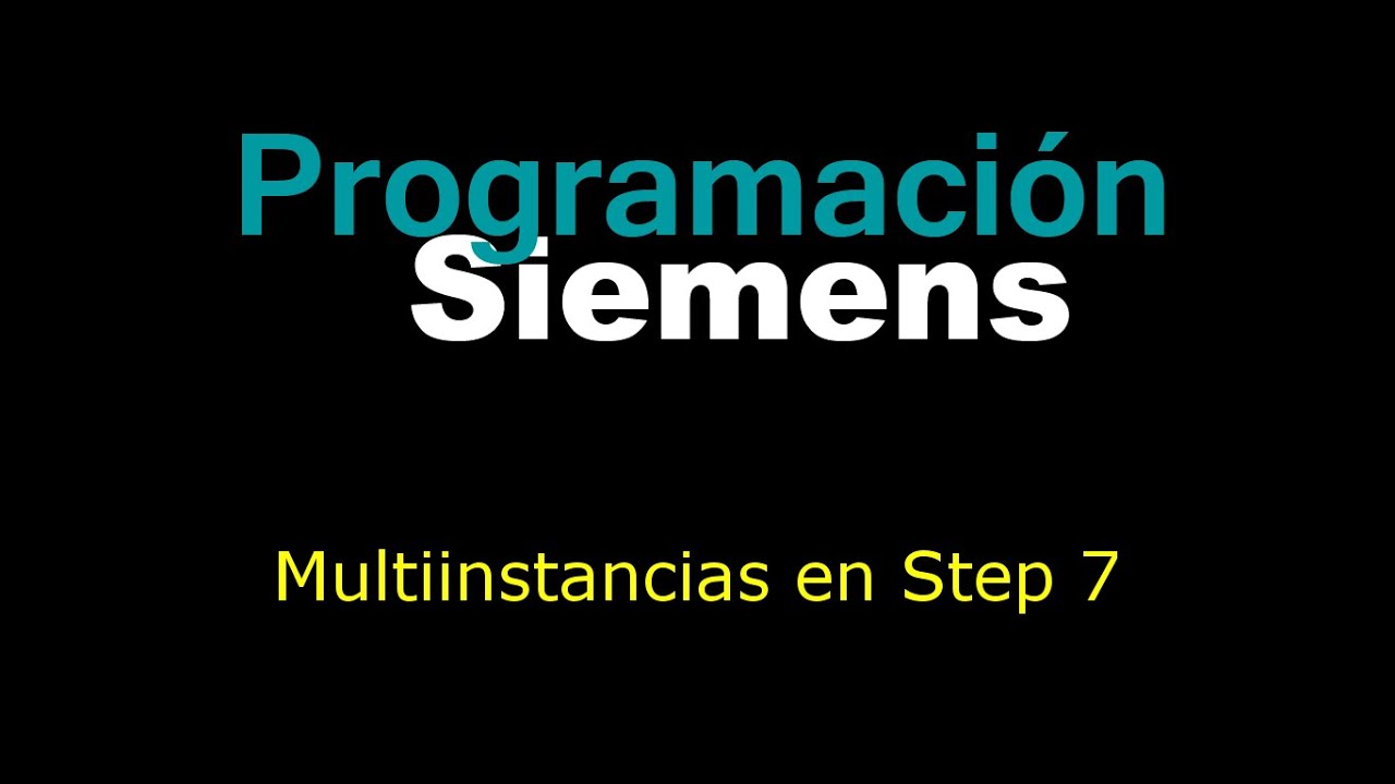Multiinstancias en Step 7