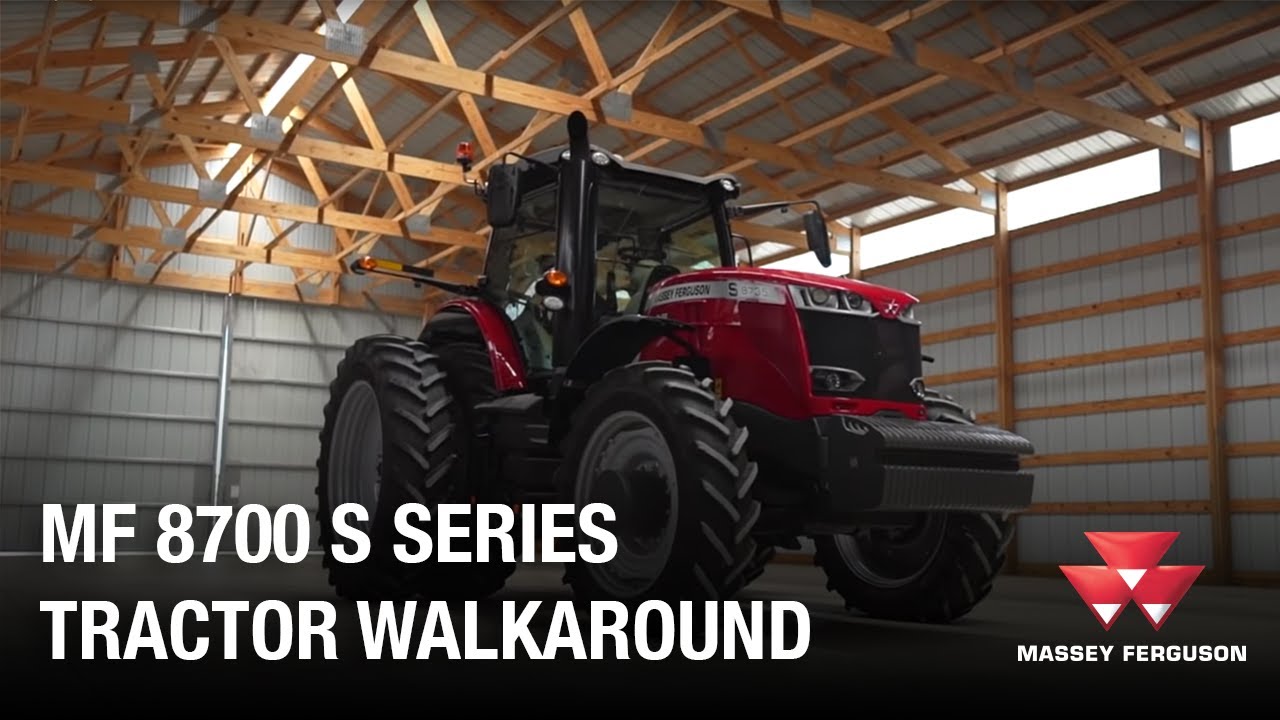 MF 8700 S Series Tractor Preview