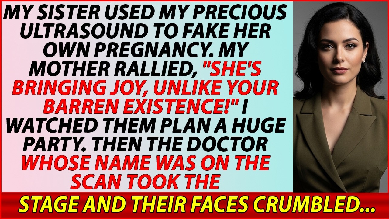 My Sister Stole My Ultrasound and Faked a Pregnancy — Until the Doctor Spoke