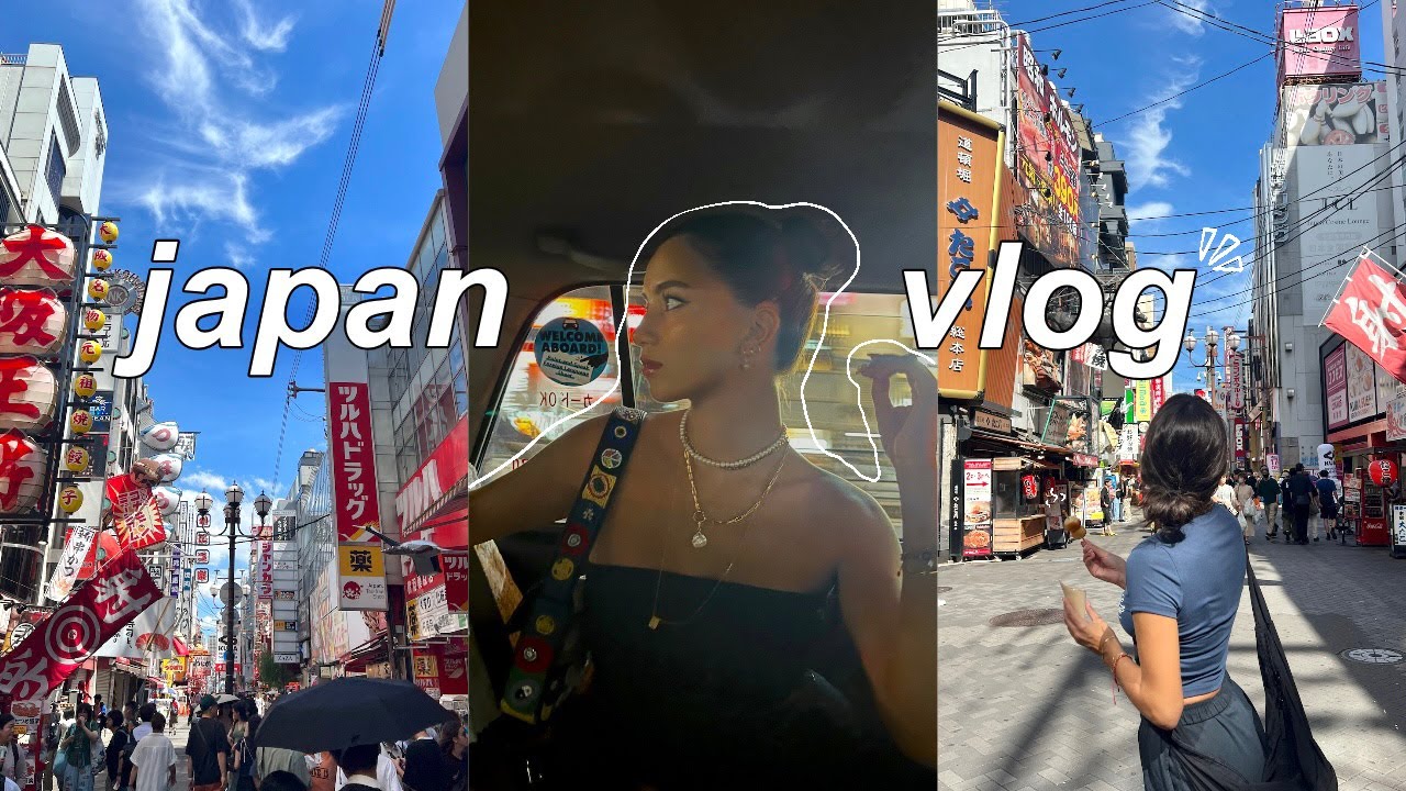 JAPAN VLOG 🍣 | omakase dinner, day trip to osaka, nara deer, & taste testing japanese snacks