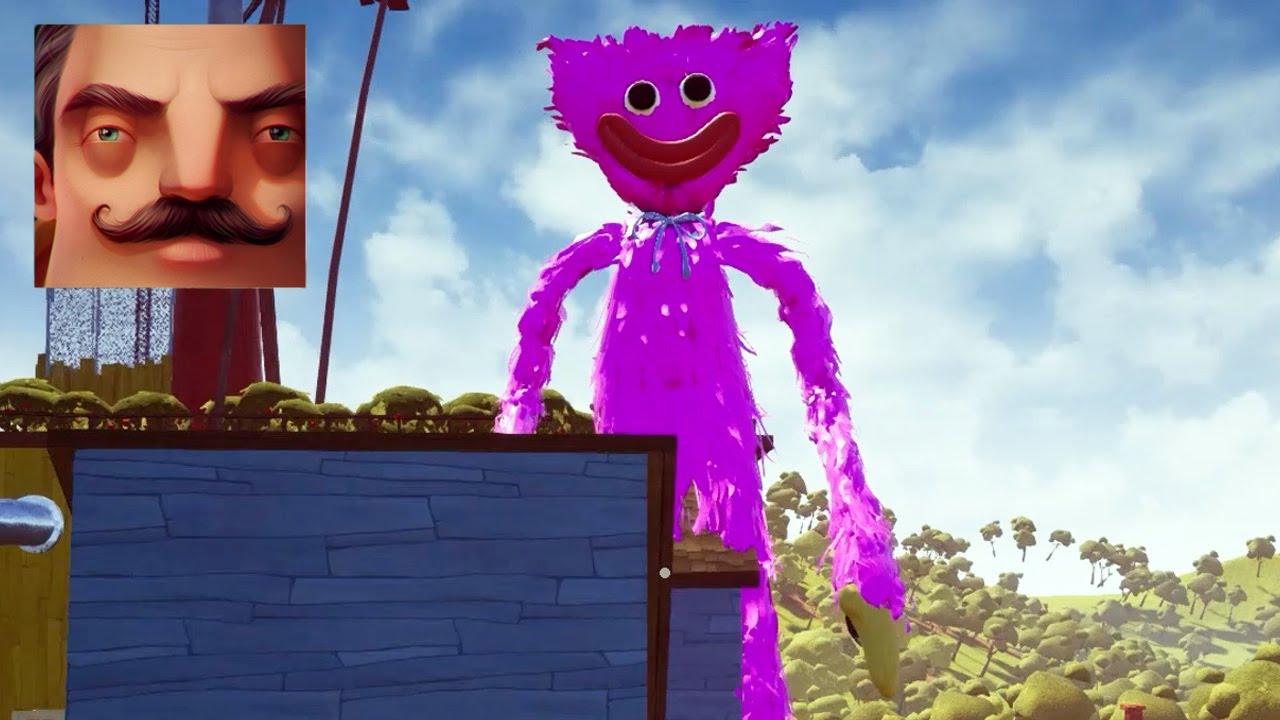 Hello Neighbor -My New Neighbor Poppy Playtime Big Kissy Missy Act 2 Door Gameplay Walkthrough