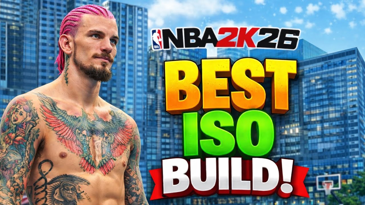 BEST ISO BUILD NBA2k26! Playing Theater with the boys on my 6’8 Sean O’Malley ISO build🔥