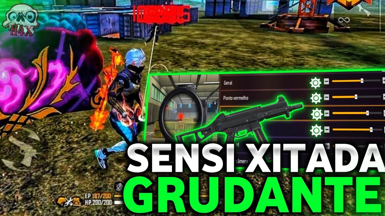ATUALIZADA 2026!🔥 A MELHOR SENSIBILIDADE para SUBIR CAPA na NOVA ATUALIZAÇÃO do FREE FIRE! 