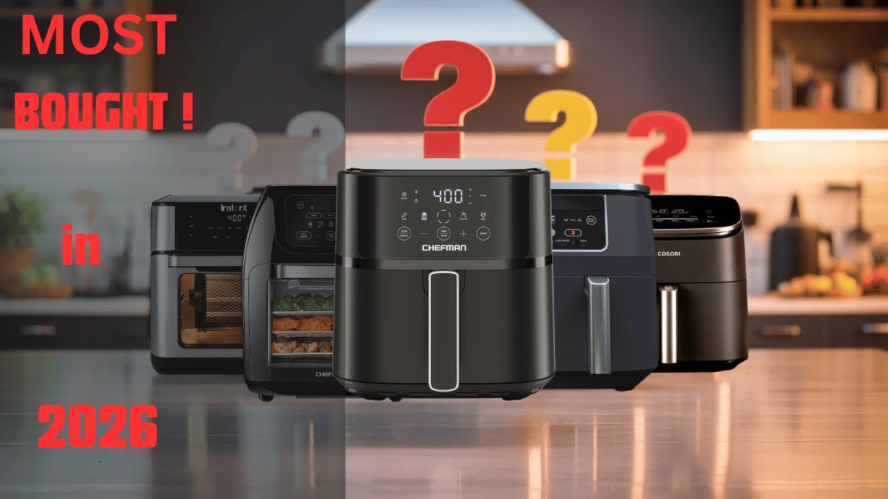 Most Sold Air Fryers on Amazon (2026) — Why Millions Chose These