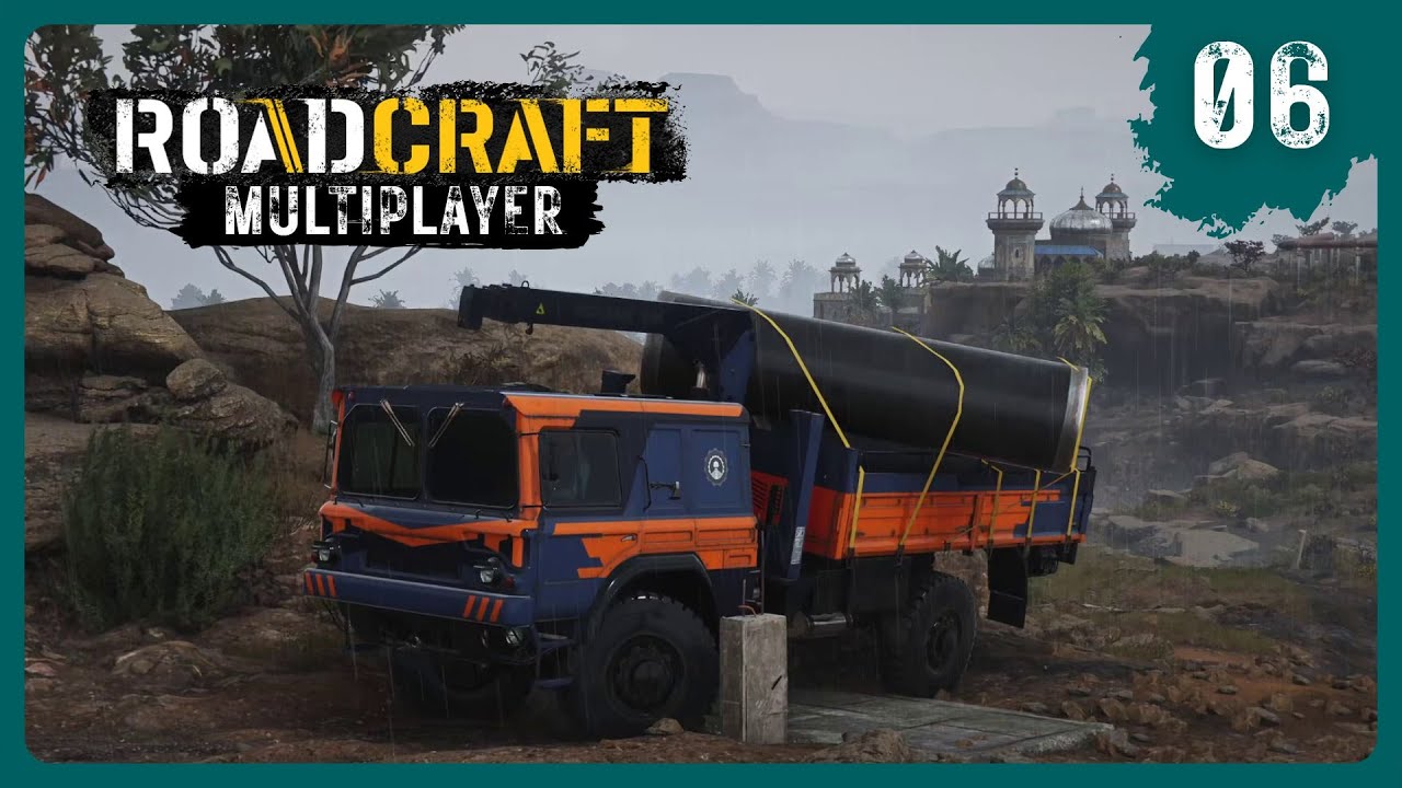 Nicht nur ein ROHR verlegen 🛢️ | RoadCraft Multiplayer #06