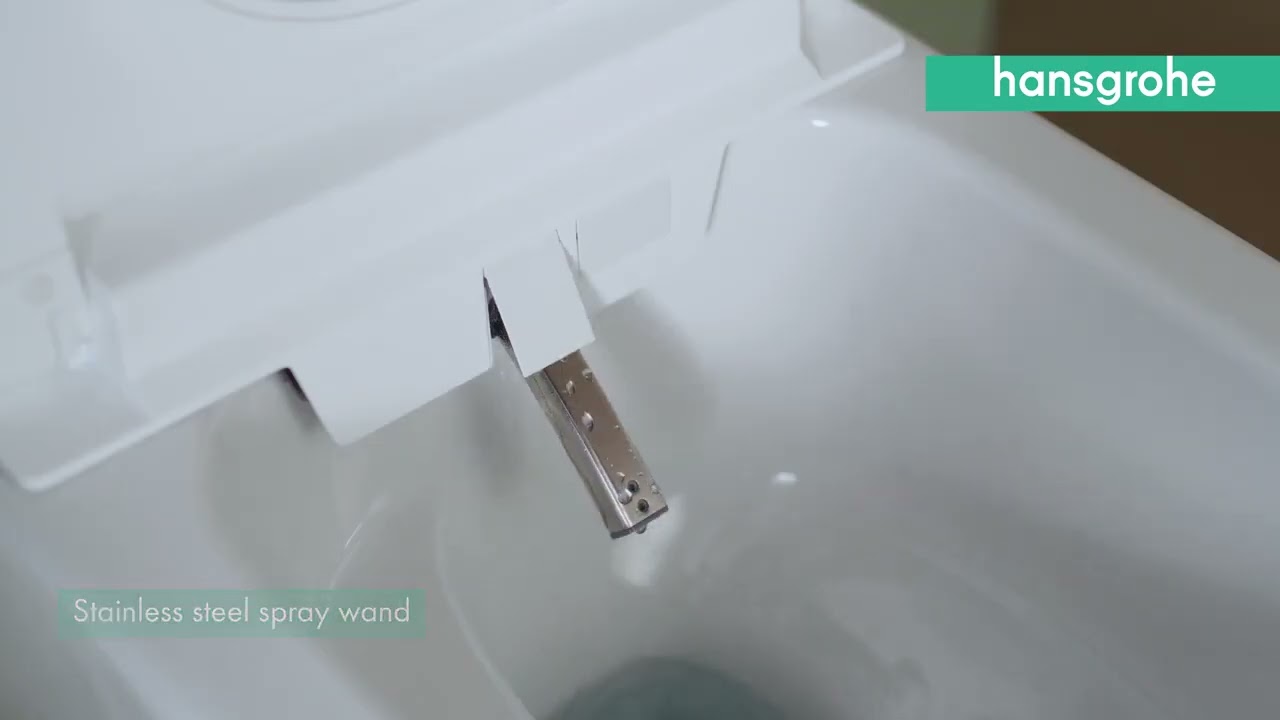 hansgrohe LavaPura Element Features - The All New Hansgrohe Shower Toilet