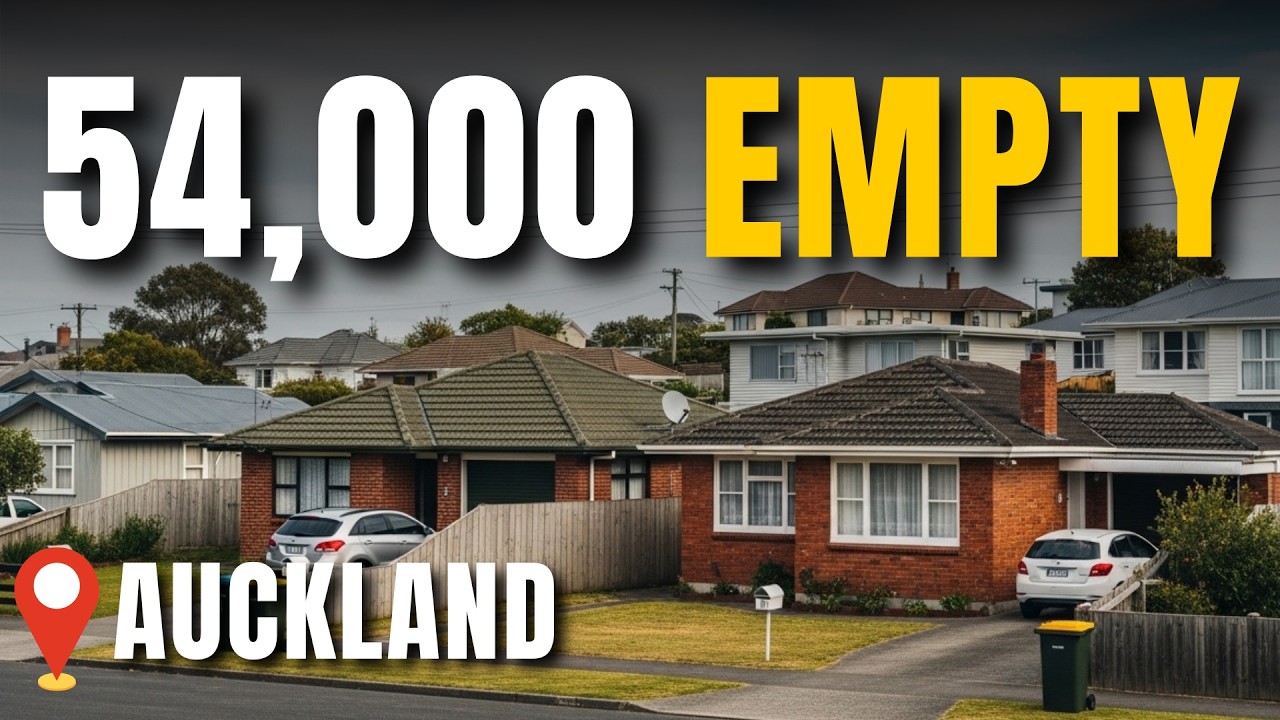 Auckland Homeowners in CRISIS as 54,000 Empty Homes CRASH Housing Market!