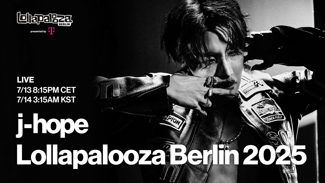 j-hope Live @ Lollapalooza Berlin 2025 (Full Performance)