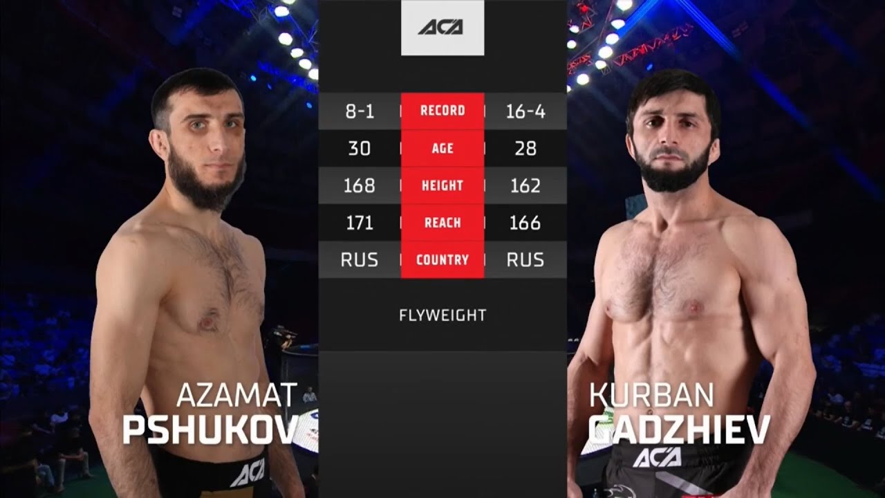ACA 127: Азамат Пшуков vs. Курбан Гаджиев | Azamat Pshukov vs. Kurban Gadzhiev