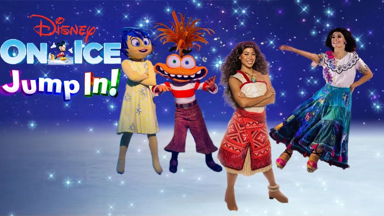 ❄️⛸️Disney on Ice Jump In! FULL SHOW PART 2! Moana 2, Inside Out 2 & Encanto! 