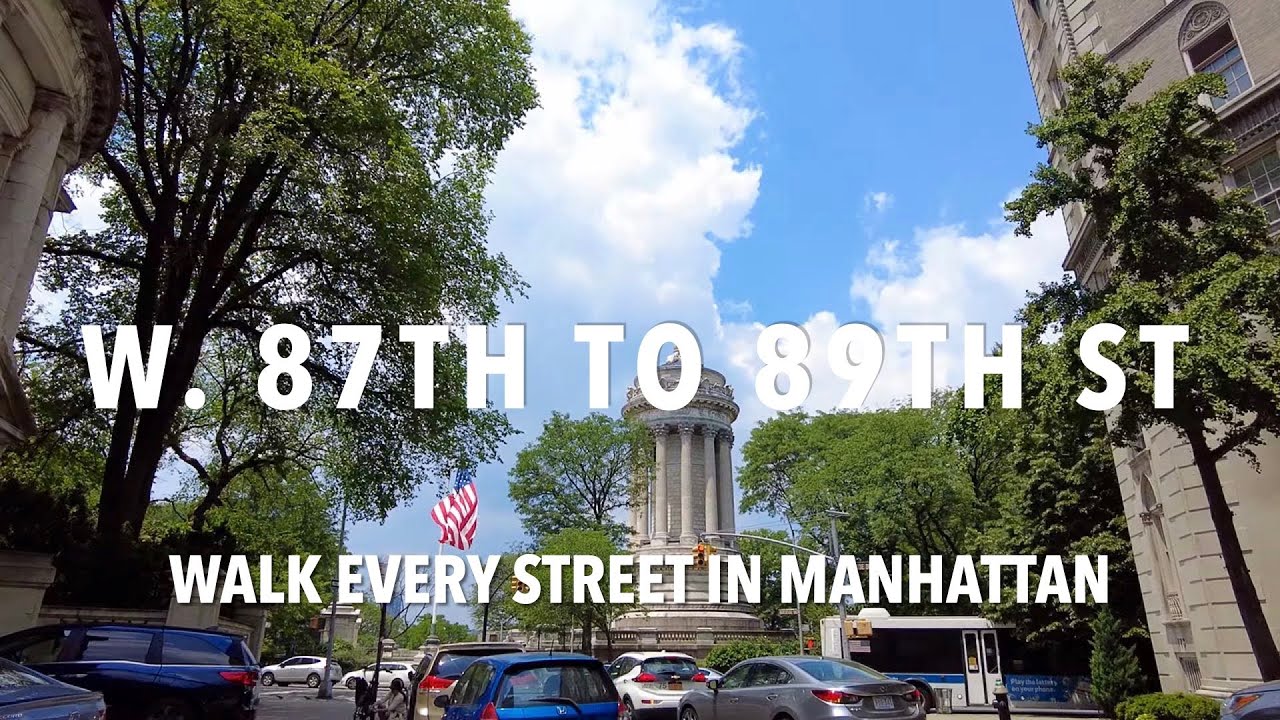 Walking Manhattan | West 87th to 89th Streets | Upper West Side