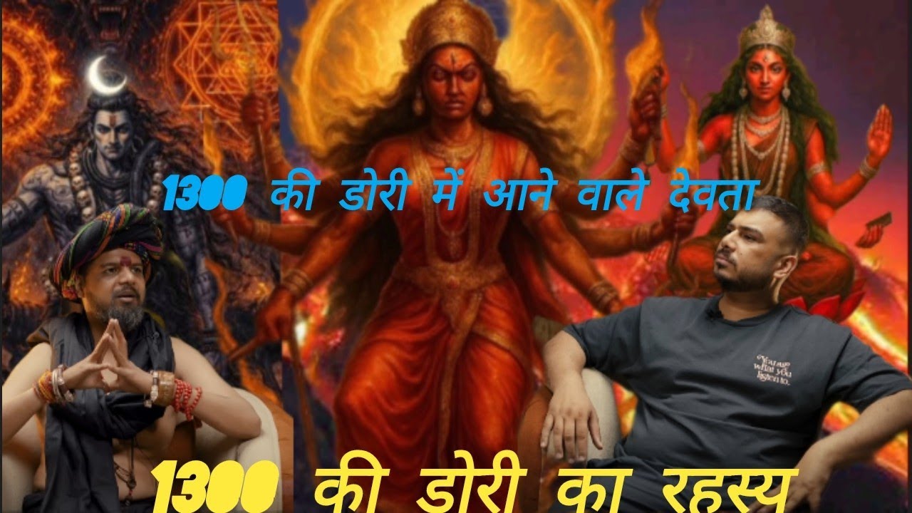 क्या है 1300 की डोरी का रहस्य और 1300 की डोरी में कौन से देवी देवताएं आते हैं #trending #virl #4k#1k