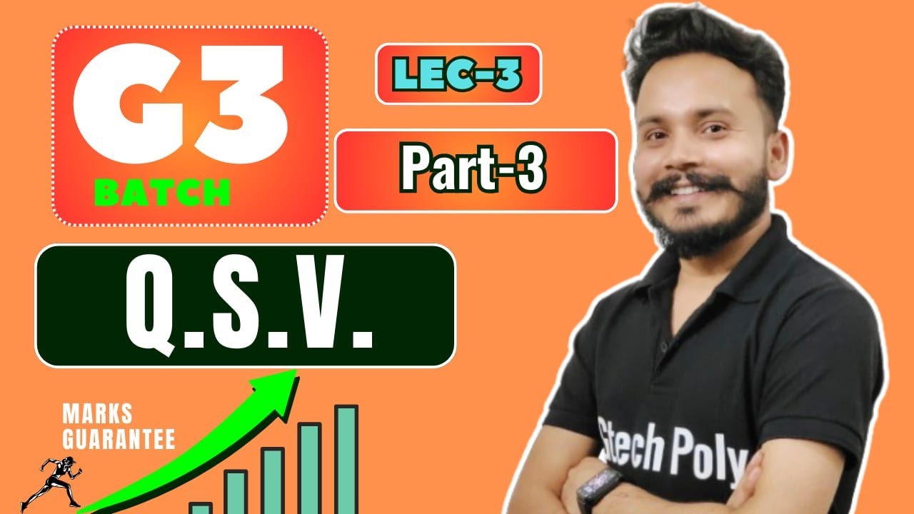 Quantity Surveying & Valuation | Marathon (part-3) | Bteup Exam 2024 | Polytechnic Civil Engg.