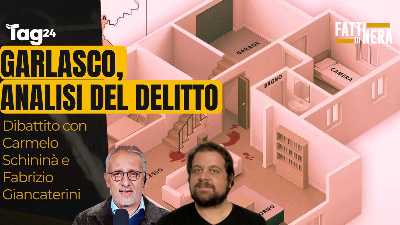 Garlasco, la ricostruzione del delitto con Carmelo Schininà e Fabrizio Giancaterini (Giancanet)