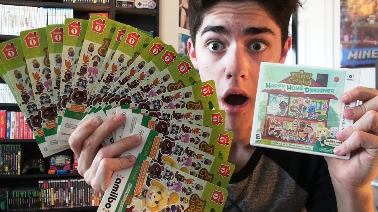Opening 102 Amiibo Cards!! (Animal Crossing Series 1)