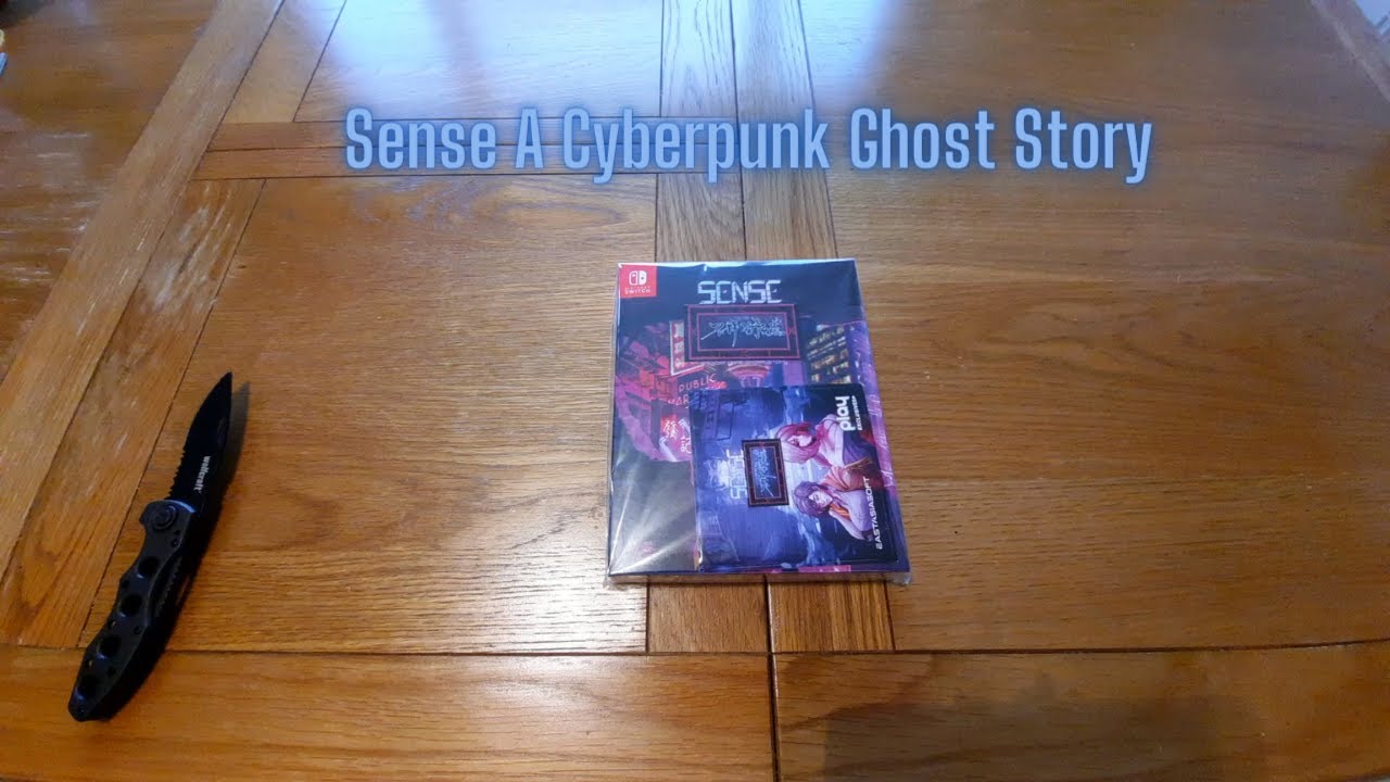 Nintendo Switch Unboxing: Sense A Cyberpunk Ghost Story