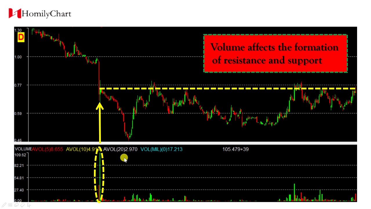 Homilychart - 002 Forecast Resistance and Support