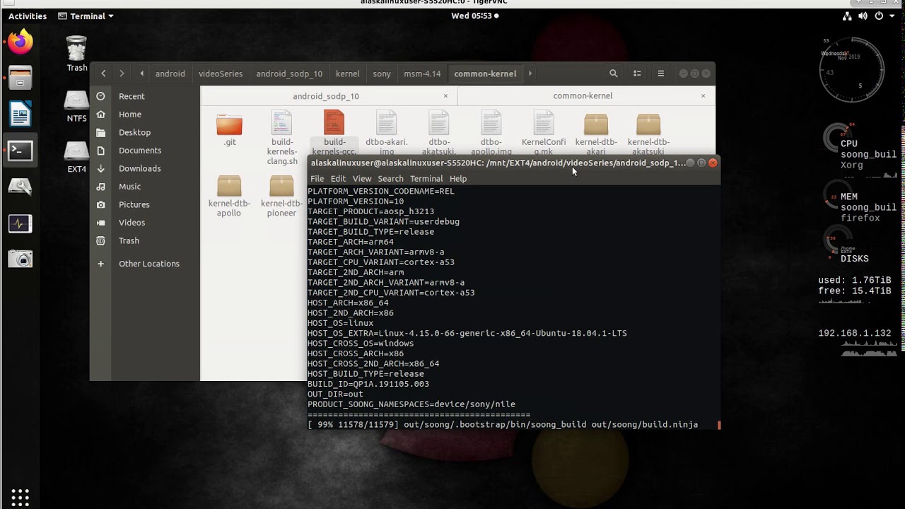 Sony Open Devices Project: Compile the kernel before the build