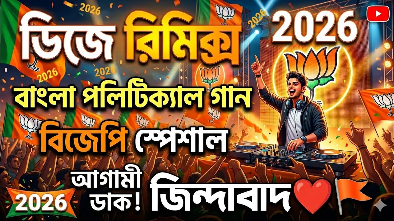 BJP 🏆 🎧 DJ  Remix Bangla 2026 Political Style Song  BJP  🎧 BJP zindabad ❤️🚩 Modi ji jindabad #viral 