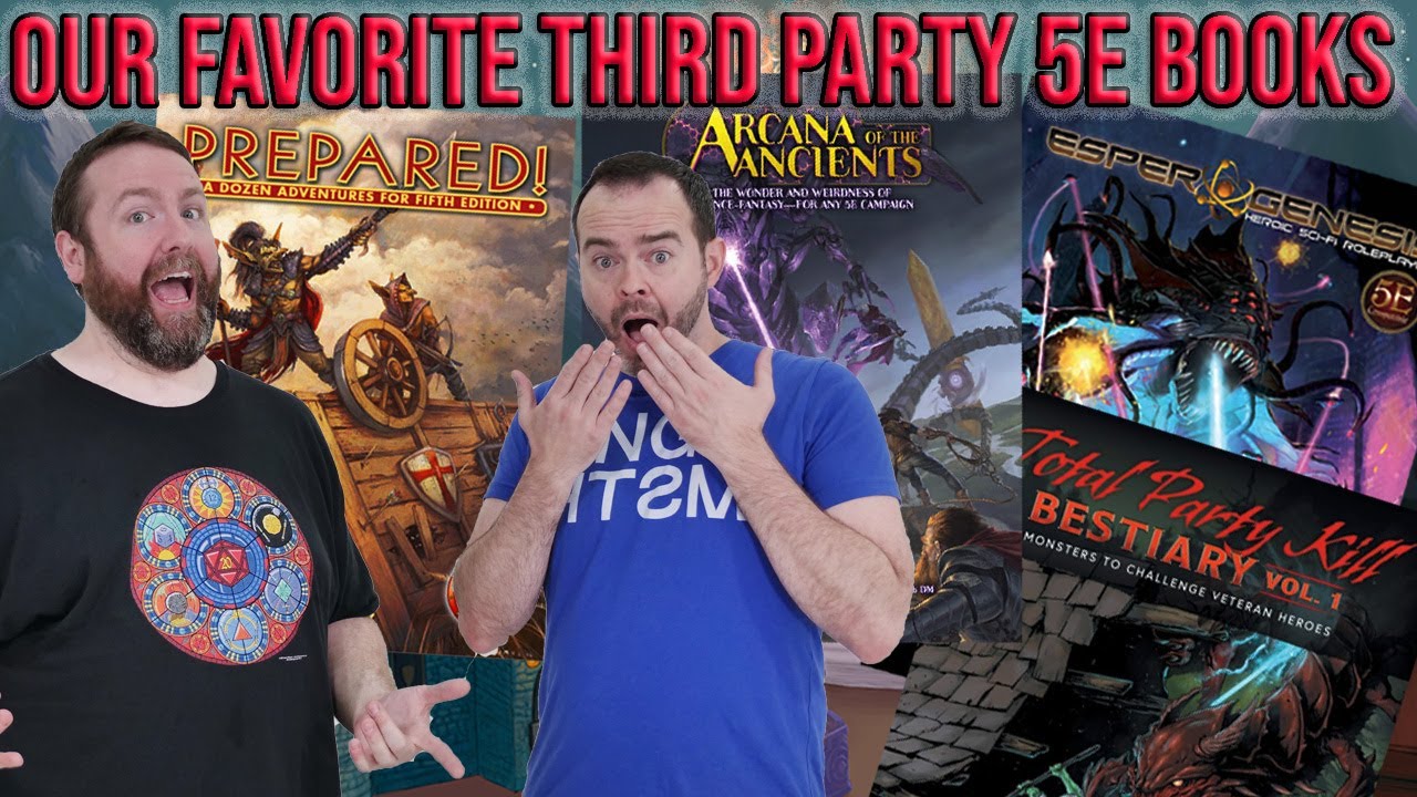 Our Favorite Third Party 5e D&D Books | Web DM