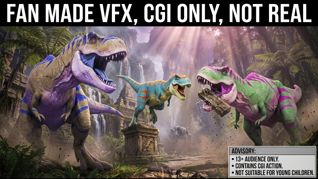 T-Rex Dinosaur Friendship: Saving The Trapped Dinosaur