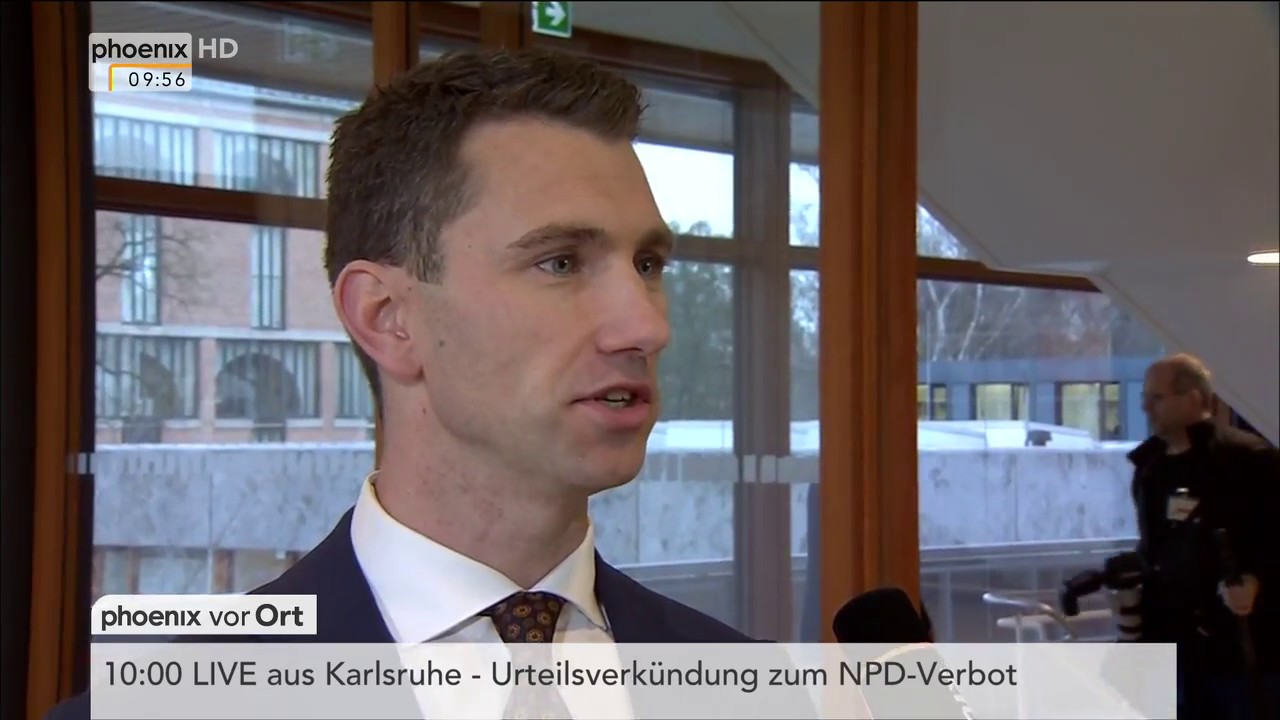 NPD-Verbotsverfahren: Interview mit NPD-Parteichef Frank Franz am 17.01.2017