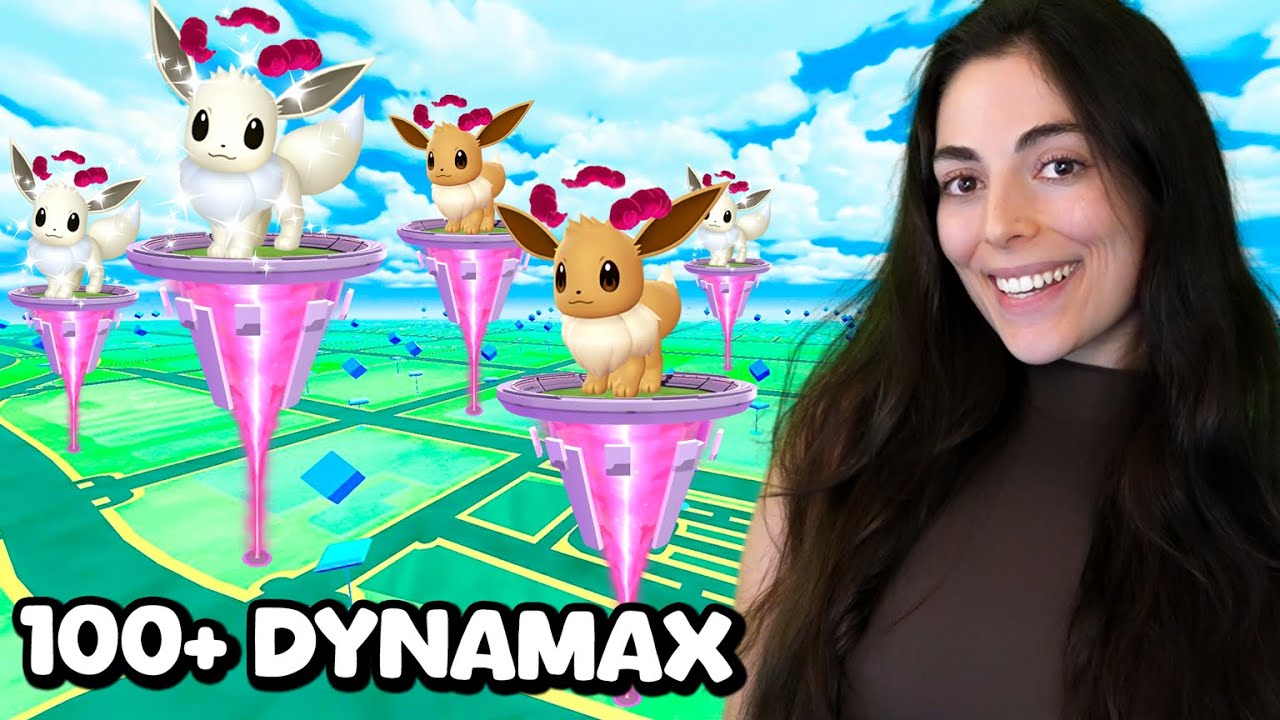 Я сделал более 100 динамакс-Иви, и *ВОТ* что у меня получилось! (Pokémon GO)
