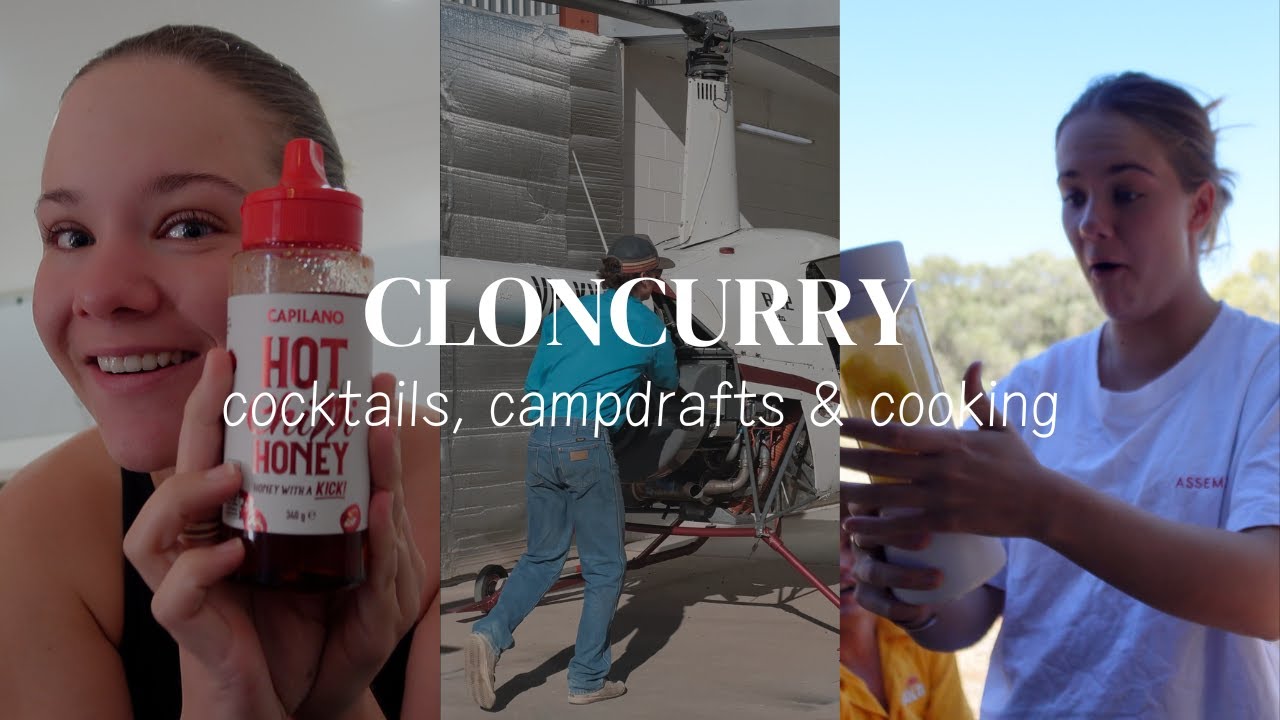 VLOG | A week in Cloncurry: Cooking, campdrafts, cocktails & overdue catch ups with friends.