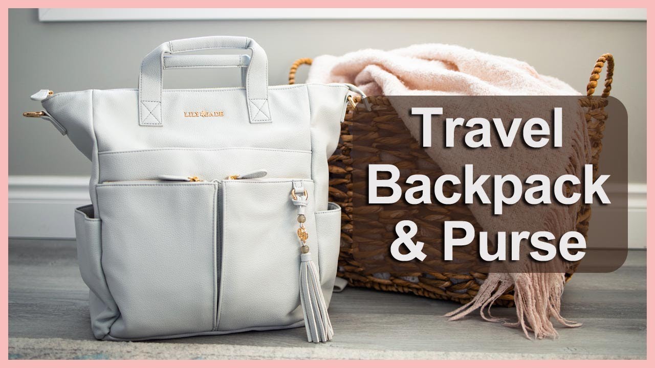 A Travel Backpack Purse for Moms - Lily Jade Caroline Bag
