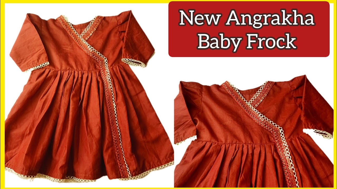 [DIY] Angrakha Frock Design 🌟        |Cutting and Stitching Tutorial|
