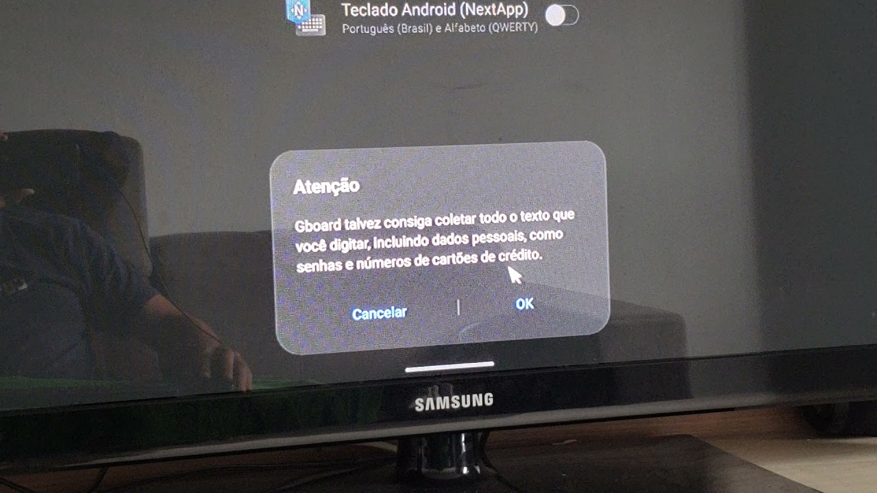 solução para teclado físico no Dex Samsung