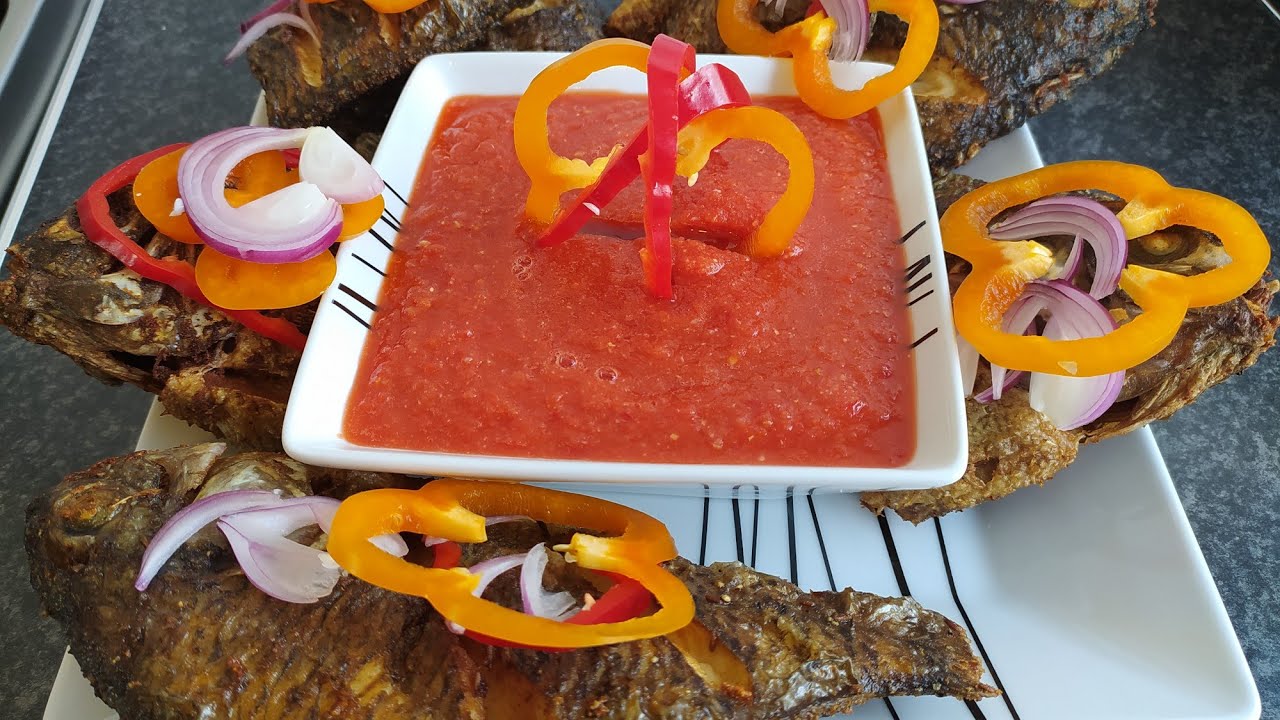 Mama Adoma | How To Make Ghana Tilapia/  Pepper sauce
