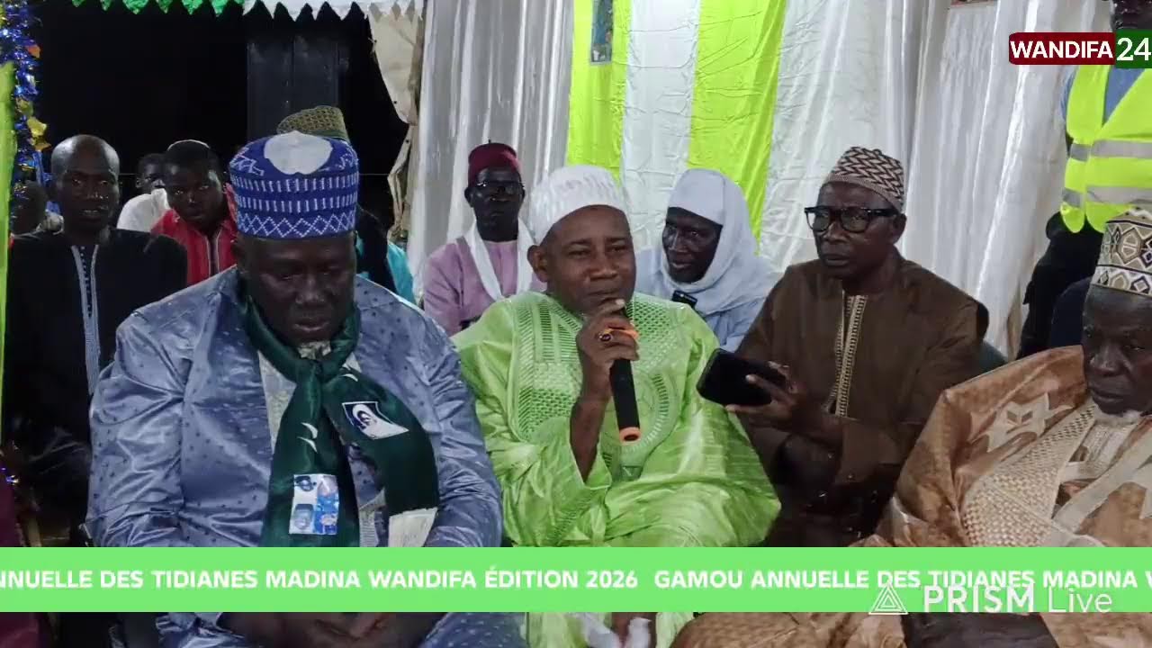 GAMOU ANNUELLE DES TIDIANES A MADINA WANDIFA ÉDITION 2026