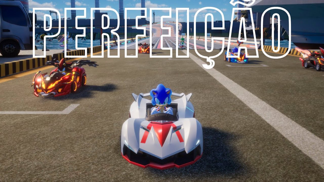 A corrida mais perfeita da minha vida | Sonic Racing CrossWorlds