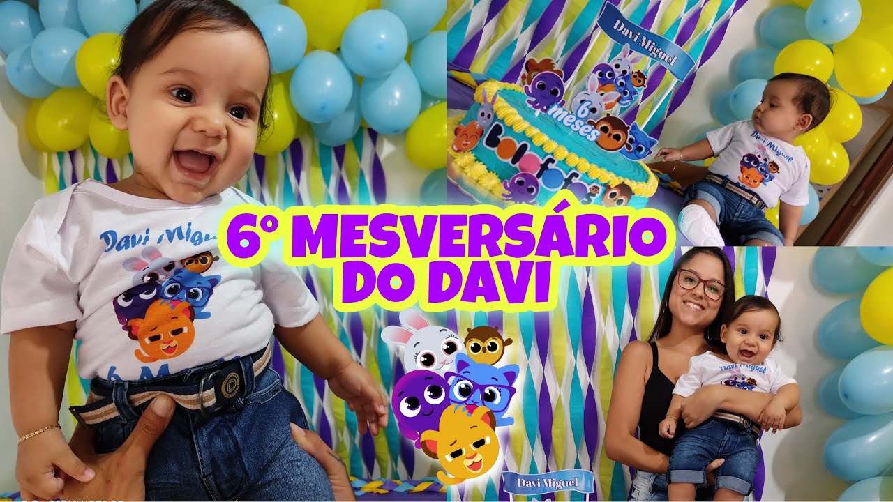 MESVERSÁRIO DO BEBÊ | VLOG | TEMA BOLOFOFOS | Casada aos 20