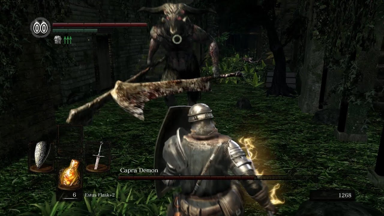 Lower Undead Burg & Capra Demon Boss Fight | Dark Souls  Remastered - Part 2