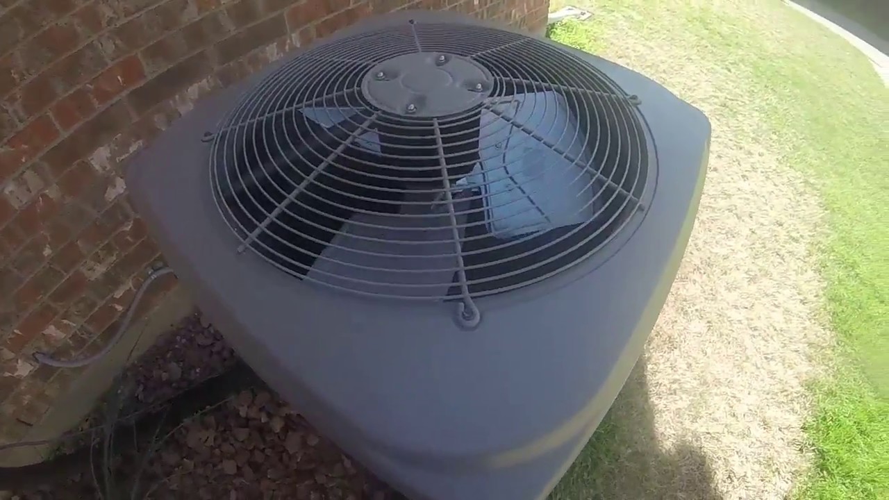 First Startup of the 2007 Guardian Central Air Conditioner for 2017!