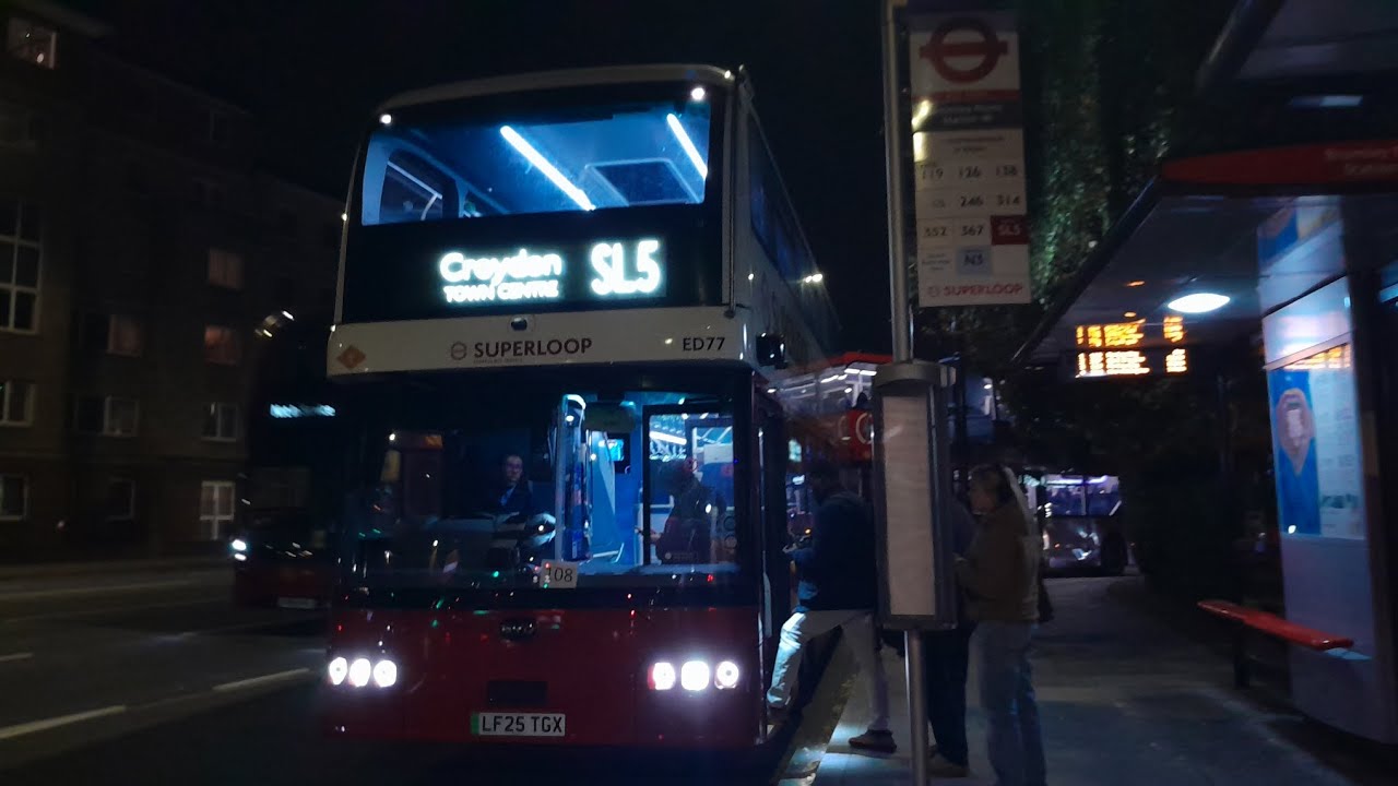Full Ride on Bus Route SL5: Bromley North to Croydon Town Centre | Arriva North!!