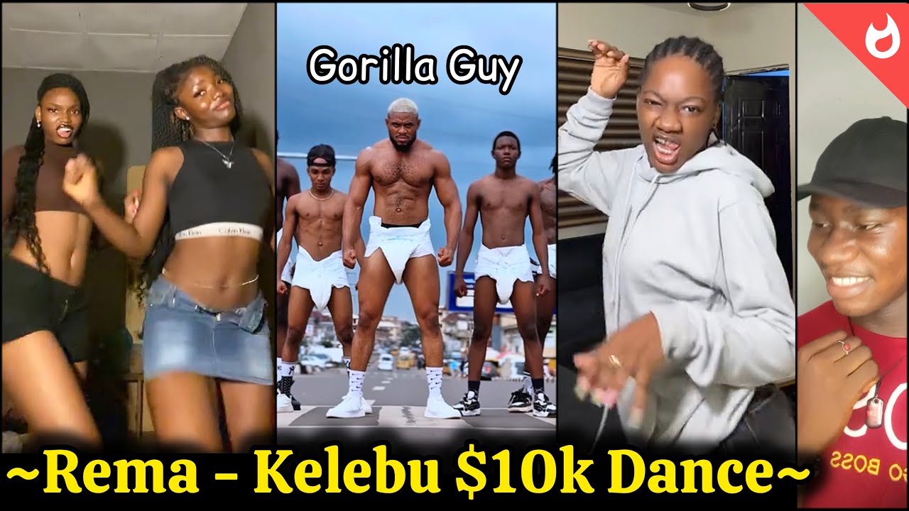 Новый танцевальный вызов 🔥~ Рема - Келебу Viral Tiktok Dance Challenge | Келебу Рема