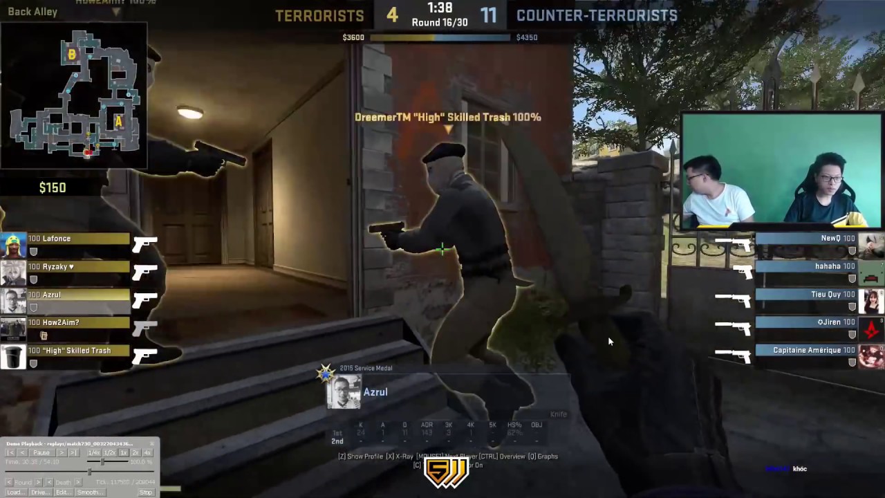 Th&iacute; sinh #2 Try hard smurf - K&yacute; sự check HACK #1