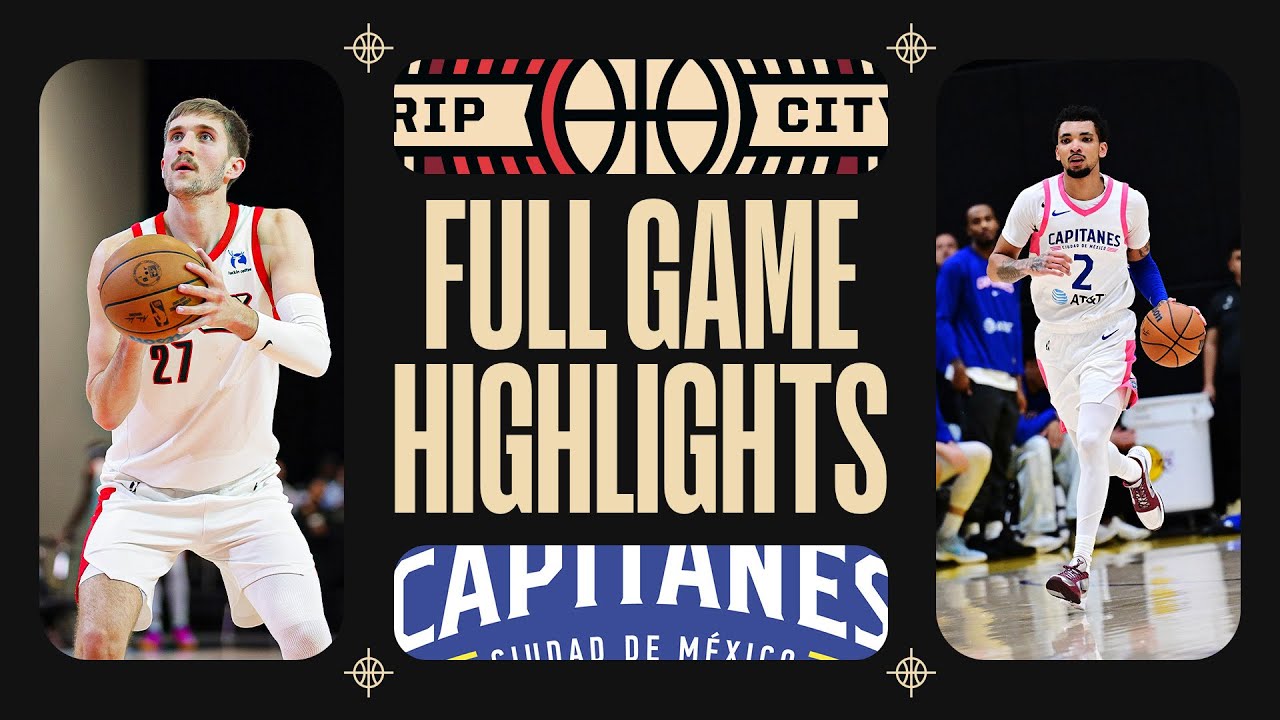 Rip City Remix Highlights vs. Ciudad de México Capitanes 2-1-26
