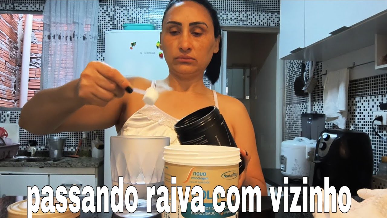  OLHA RAIVA QUE ESTOU PASSANDO COM VIZINHO E almoço de hoje