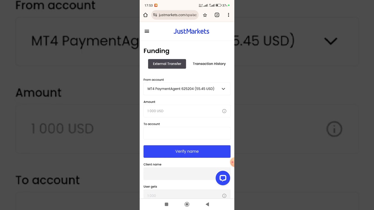 How to deposit $1 and start trading on Justmarkets account using payment agent explained #justmarket